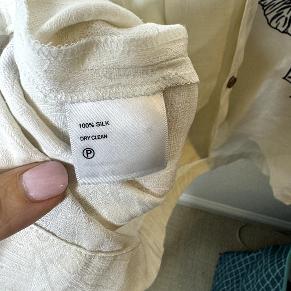 NWT Tommy Bahama Silk TCU Texas Christain University Camp Shirt Mens 3XL - Picture 9 of 11